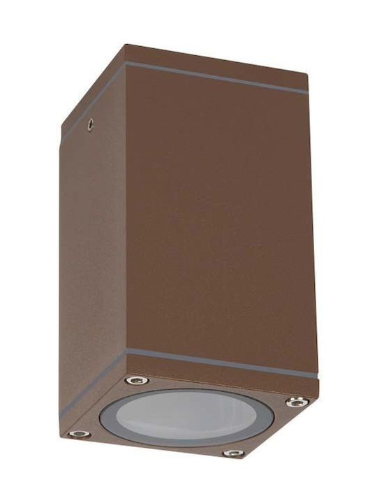 VK Lighting VK/01069/BR Outdoor Ceiling Spot GU10 in Brown Color 75169-280997