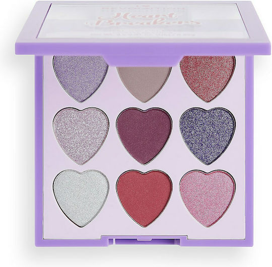 Revolution Beauty Heartbreakers Παλέτα με Σκιές Ματιών σε Στερεή Μορφή Mystical 5gr