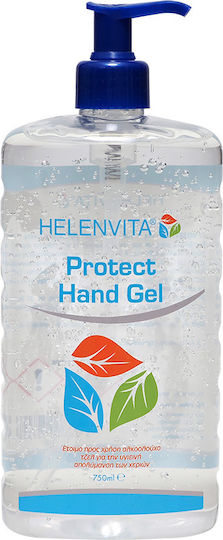 Helenvita Antiseptic Hand Gel with Pump 750ml Natural