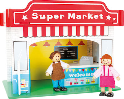 Small Foot Jucărie Miniatură Super Market pentru 3+ Ani