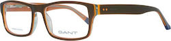 Gant Plastic Eyeglass Frame Brown GA3124 047