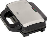 Adler Sandwich Maker for for 2 Sandwiches Sandwiches 1300W Black