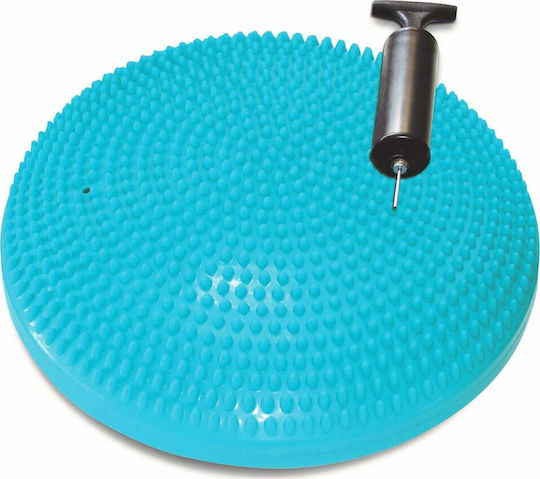 Tunturi Air Stepper Balance Ball Blue Height 9cm with Diameter 33cm