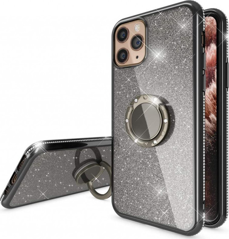 Back Cover Diamond Ring Μαύρο (iPhone 11 Pro) Skroutz.gr
