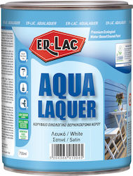 ER-LAC Βερνικόχρωμα Οικολογική Νερού Aqualaquer Οικολογικό Σατινέ