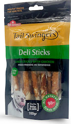 Pet Interest Tail Swingers Deli Sticks Dog Treat Diet with Chicken 100gr 1128