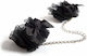 Bijoux Indiscrets Organza Handcuffs Χειροπέδες σε Μαύρο Χρώμα