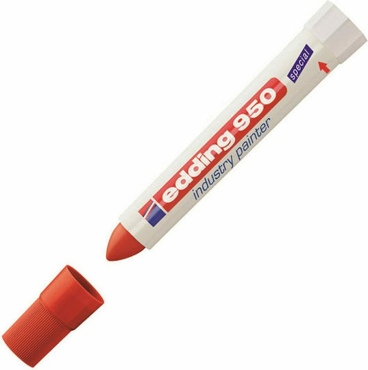 Edding 950 Industry Painter Permanent Marker 10mm Red