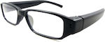 Hidden Camera Glasses 720P with Memory Card Slot