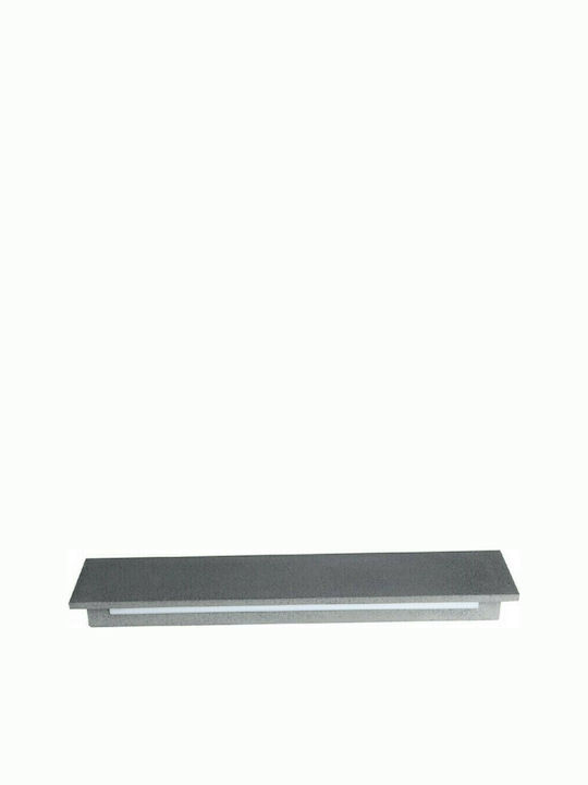 Aca Waterproof Wall-Mounted Outdoor Ceiling Light IP65 with Integrated LED Black