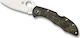 Spyderco Delica 4 Zome Σουγιάς Χακί σε Θήκη