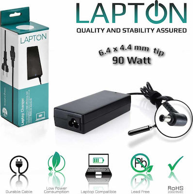 Laptop Charger 90W 19.5V 4.7A for Sony with Detachable Power Cord