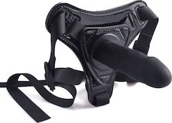 Toyz4lovers Strap-on Belt Harness με Dildo 10cm σε Μαύρο Χρώμα