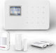 KR-G18 Wireless Alarm System with Motion Detector , Door Sensor , 2 Remotes , Hub and Keyboard (RF / GSM)
