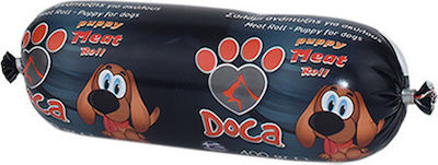 Doca Meat Roll Salami for Puppies Gluten Free with Chicken and Meat 400gr 001-002-0000