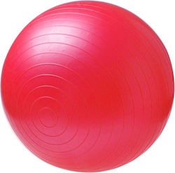 Athlopaidia 005.80017-Rote Pilates Übungsball 55cm