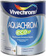 Vivechrom Ripolin Екологичен за Вода Aquachrom Eco 0.75лт Бял Блестящ