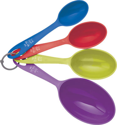 Colourworks Plastic Kitchen Measuring Cup 4pcs