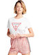 Guess Femeie Tricou Alb