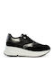 Geox D Pontoise Femei Anatomici Sneakers Negre