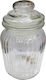 AGC General Use Glass Jar with Airtight Lid Transparent 11x11x19.5cm 1 Pieces