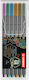 Stabilo Pen 68 Zeichenmarker 1.4mm Dünne Set 6Stück