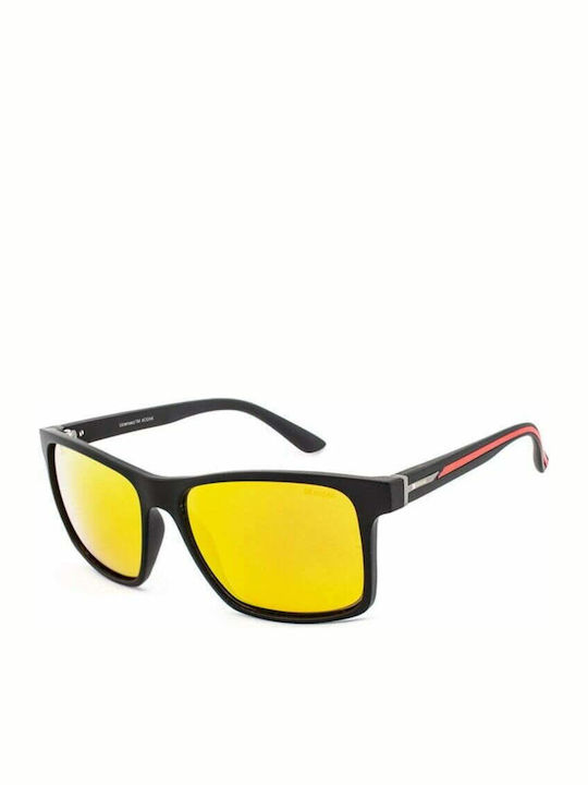 Kodak CF-90017 Men's Sunglasses with Black Frame and Yellow Lens CF-90017-612