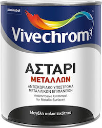 Vivechrom Metal Primer Primer Anti-corrosive undercoat for metal surfaces Grey Suitable for Metal 2.5lt