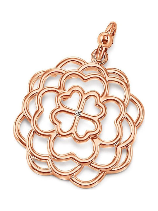 Folli Follie Charm from Pink Gold Plated Steel