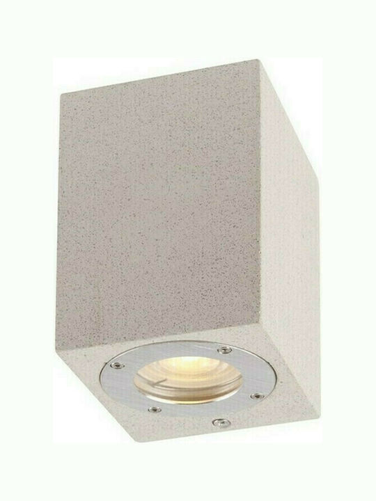 Aca Waterproof Wall-Mounted Outdoor Spot Light IP65 GU10 White