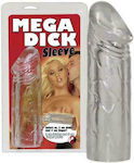 You2Toys Mega Dick Sleeve Extensie Penis Transparent 5cm 05183600000