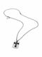 Police Men's Cross from Steel with Chain Cochin
