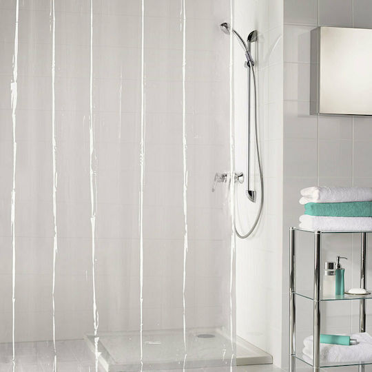 Kleine Wolke Claro Душ завеса 180x200см Clear 5920116305 Kleine Wolke Claro Душ завеса 180x200см Clear 5920116305