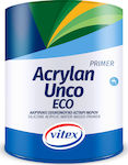 Vitex Acrylan Unco Eco Amorsă acrilică ecologică siliconică micronizată pentru apă Potrivit pentru Zidărie 5lt