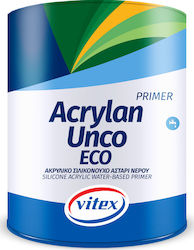 Vitex Acrylan Unco Eco Amorsă acrilică ecologică siliconică micronizată pentru apă Potrivit pentru Zidărie 1lt