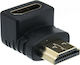 Converter HDMI male to HDMI female Angular 1pcs (3378)