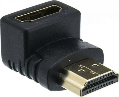 Converter HDMI male to HDMI female Angular 1pcs (3378)