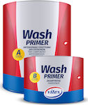 Vitex Wash Primer Amorsă anticorozivă Două ingrediente Potrivit pentru Aluminiu / Sticlă / Metale neferoase 0.82lt