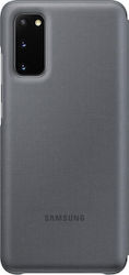 Samsung Leather Cover Задна корица Кожа Сив (Га...