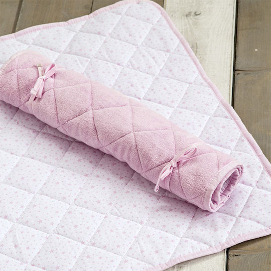Nima Mattress Snuggle made of Fabric Pink 55x75cm