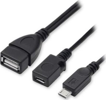 Well Μετατροπέας USB-A female σε micro USB male 1τμχ 16006