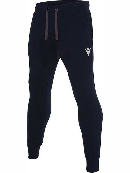 Macron Harp Sweatpants with Elastic Navy Blue