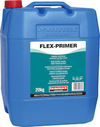 Isomat Flex-Primer Grundierung Hochwertige Acryl-Wasser-Grundierung Weiß Geeignet für Gemäuer 20kg