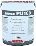 Isomat Primer-PU 100 Aστάρι του ISOFLEX-PU 500 Διάφανο Suitable for Construction Materials / Wood 17kg