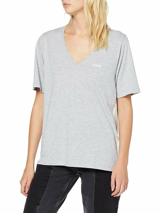 Pepe Jeans Mami Women's Summer Blouse Gray