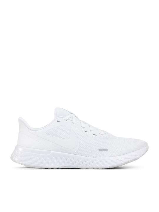 Nike Revolution 5 Ανδρικά Αθλητικά Παπούτσια Running Λευκά
