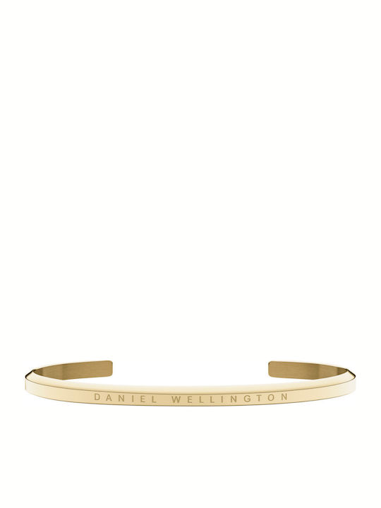 Daniel Wellington Classic Large Βραχιόλι Χειροπέδα από Ανοξείδωτο Ατσάλι Επιχρυσωμένο 18.5cm