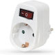 Com Single Power Socket White