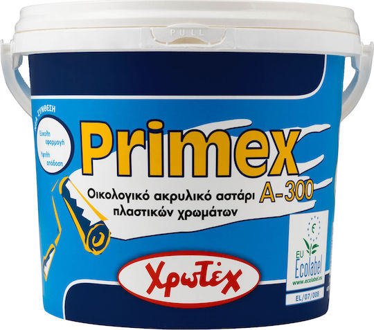Χρωτέχ Primex A-300 Αστάρι Κατάλληλο για Γυψοσανίδα / Τοιχοποιία 0.75lt