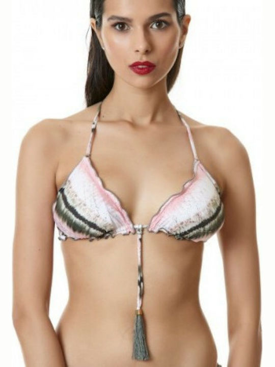 Erka Mare Bikini Τριγωνάκι με Ενίσχυση Λευκό